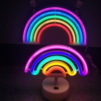 Simple Style Rainbow Plastic Anniversary Party Lightings main image 3