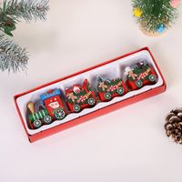 Christmas Simple Style Color Block Wood Holiday Decorative Props sku image 14