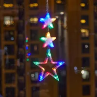 Christmas Cartoon Style Simple Style Korean Style Star Moon Pvc Party Lightings sku image 1