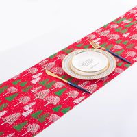 Weihnachten Klassischer Stil Farbblock Tuch Ferien Täglich sku image 12
