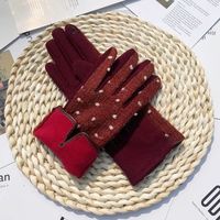 Unisex Basic Simple Style Solid Color Gloves 1 Pair main image 3