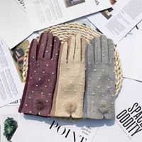 Unisex Basic Simple Style Solid Color Gloves 1 Pair main image 1