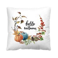 Vacation Letter Fibre Peach Skin Pillow Cases sku image 22