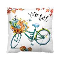 Vacation Letter Fibre Peach Skin Pillow Cases sku image 10