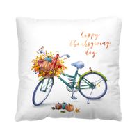 Vacation Letter Fibre Peach Skin Pillow Cases sku image 13