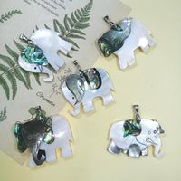 Cartoon Style Elephant Shell Jewelry Accessories main image 1