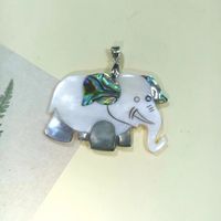 Cartoon Style Elephant Shell Jewelry Accessories sku image 1