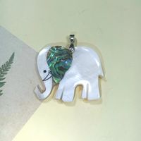 Cartoon Style Elephant Shell Jewelry Accessories sku image 2