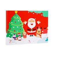 Table & Floor Games Toddler(3-6years) Christmas Color Block Paper Toys main image 3