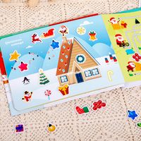 Table & Floor Games Toddler(3-6years) Christmas Color Block Paper Toys main image 4