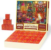 Christmas Advent Calendar Puzzles Kids(7-16years) Color Block Paper Toys main image 2