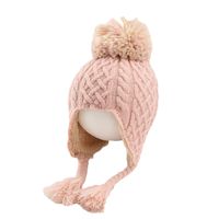 Children Unisex Sweet Simple Style Solid Color Wool Cap main image 5