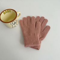 Unisex Fashion Solid Color Polyester Gloves 1 Pair sku image 1