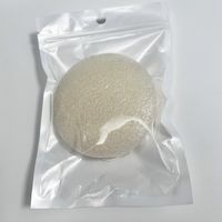 Casual Solid Color Sponge Facial Cleaning Puff 1 Piece sku image 2
