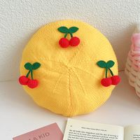 Girl's Casual Fruit Beret Hat sku image 1