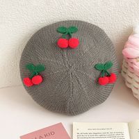 Girl's Casual Fruit Beret Hat sku image 4