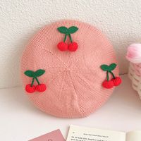 Filles Décontractée Fruit Chapeau Béret main image 4