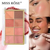 Casual Solid Color Plastic Blusher main image 1