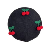 Girl's Casual Fruit Beret Hat main image 3