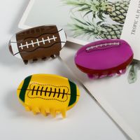 Vintage Style Color Block Arylic Hair Claws main image 2