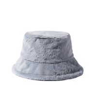 Women's Elegant Basic Simple Style Solid Color Big Eaves Bucket Hat main image 3