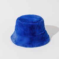 Women's Elegant Basic Simple Style Solid Color Big Eaves Bucket Hat sku image 10