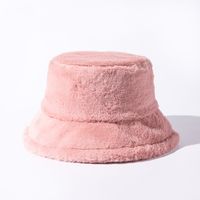 Women's Elegant Basic Simple Style Solid Color Big Eaves Bucket Hat sku image 7