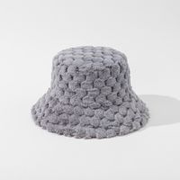 Women's Simple Style Solid Color Big Eaves Bucket Hat sku image 5