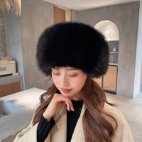 Women's Simple Style Solid Color Flat Eaves Wool Cap main image 6