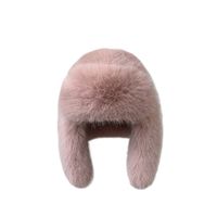 Women's Simple Style Solid Color Eaveless Trapper Hat sku image 8