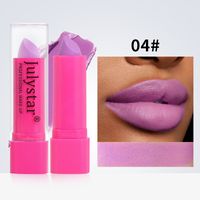 Punk Solid Color Plastic Lipstick sku image 4