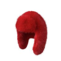 Women's Simple Style Solid Color Eaveless Trapper Hat sku image 10