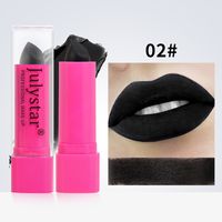 Punk Solid Color Plastic Lipstick sku image 2