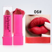 Punk Solid Color Plastic Lipstick sku image 6