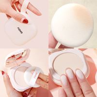 Casual Solid Color Plastic Pressed Powder main image 2