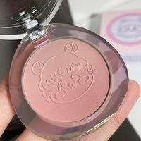 Glam Solid Color Plastic Blusher main image 4