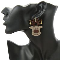 Wholesale Jewelry Ethnic Style Elk Arylic Drop Earrings main image 2