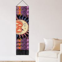 Elegant Moon Landscape Polyester Tapestry Artificial Decorations main image 3