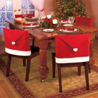 Christmas Vacation Solid Color Nonwoven Party Chair Cover main image 6
