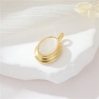 Simple Style Square Copper Plating Inlay Zircon 14k Gold Plated Jewelry Accessories main image 4