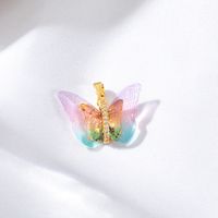 Sweet Butterfly Copper Plating 14k Gold Plated Jewelry Accessories sku image 2