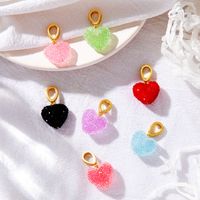 Simple Style Heart Shape Copper Plating 14k Gold Plated Jewelry Accessories main image 3
