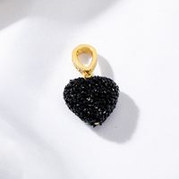 Simple Style Heart Shape Copper Plating 14k Gold Plated Jewelry Accessories main image 2