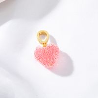 Simple Style Heart Shape Copper Plating 14k Gold Plated Jewelry Accessories sku image 6