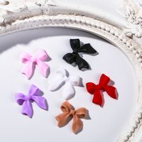 Simple Style Bow Knot Resin Nail Decoration Accessories 1 Piece main image 4