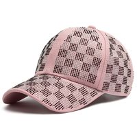 Unisexe Décontractée Vêtement De Rue Plaid Avant-toit Incurvé Casquette De Baseball sku image 3