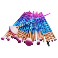 Elegant Artificial Fiber Plastic Handgrip Makeup Brushes 1 Set main image 5