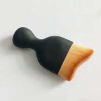 Casual Simple Style Artificial Fiber Plastic Plastic Handle Makeup Brushes 1 Piece sku image 1
