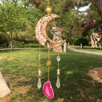 Pastoral Moon Natural Crystal Wind Chime sku image 1