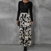 Indoor Daily Street Women's Casual Elegant Simple Style Printing Spandex Polyester Pants Sets Pants Sets main image 3